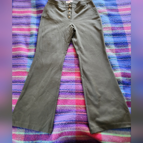 New Michael Kors Pullon Flare Pants. Size L - Picture 1 of 5